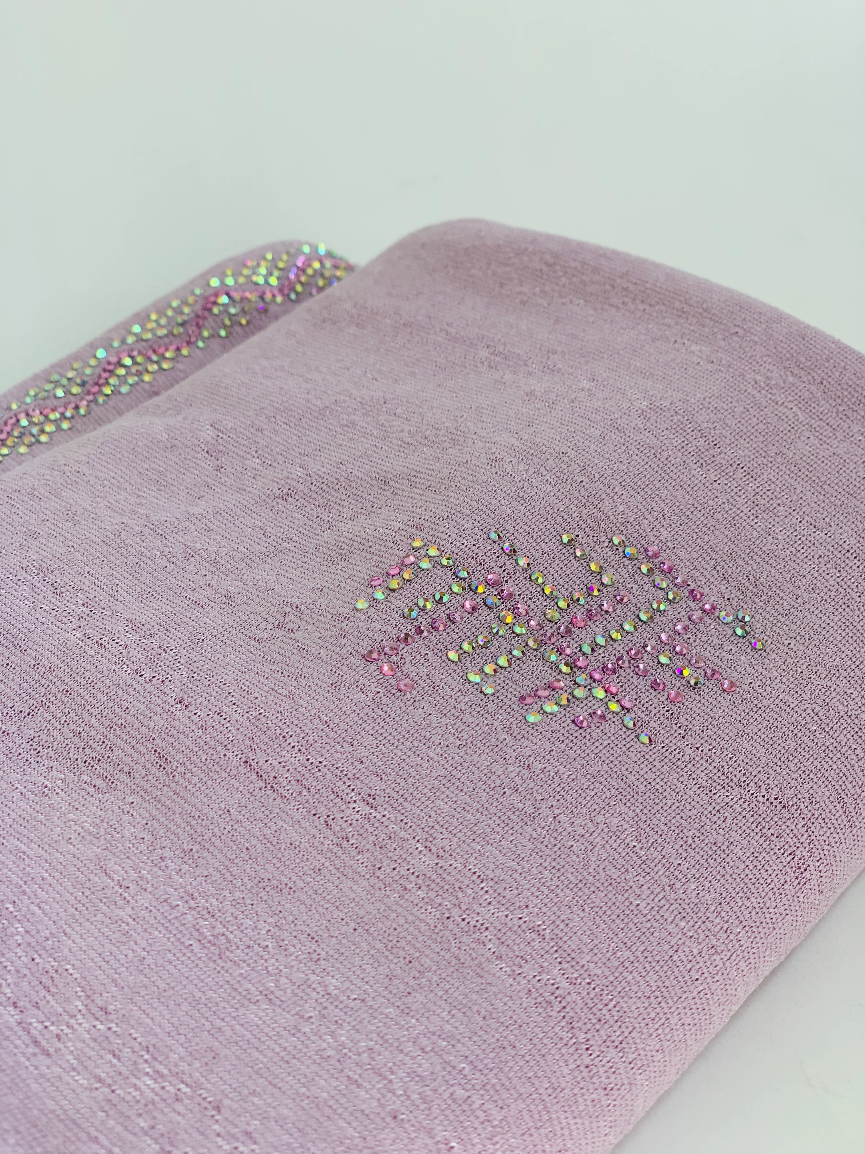 Chally Diamante Jersey Hijab Pattern 3 - Image 4