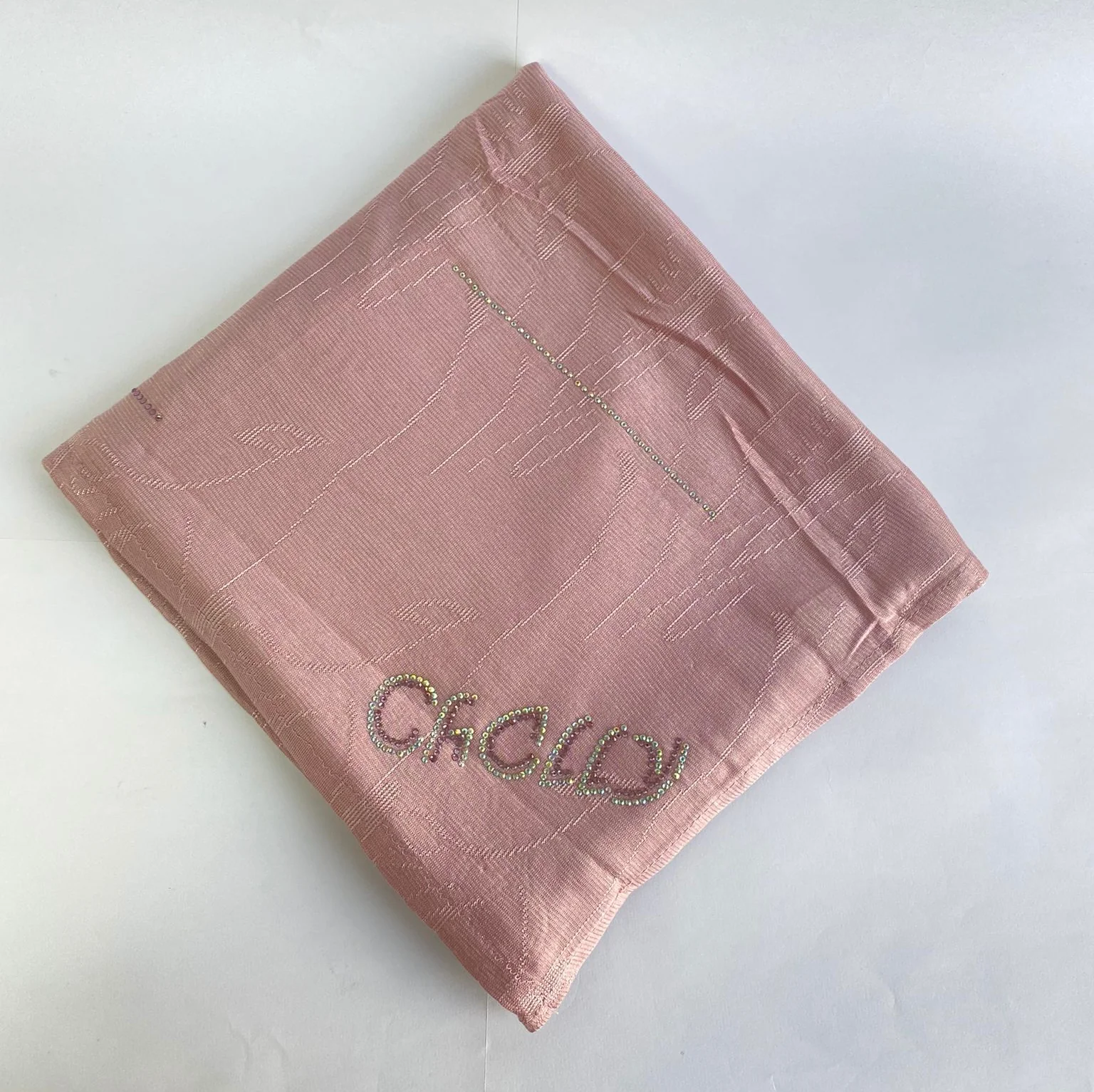 Chally Diamante Jersey Hijab Pattern 4 - Image 6