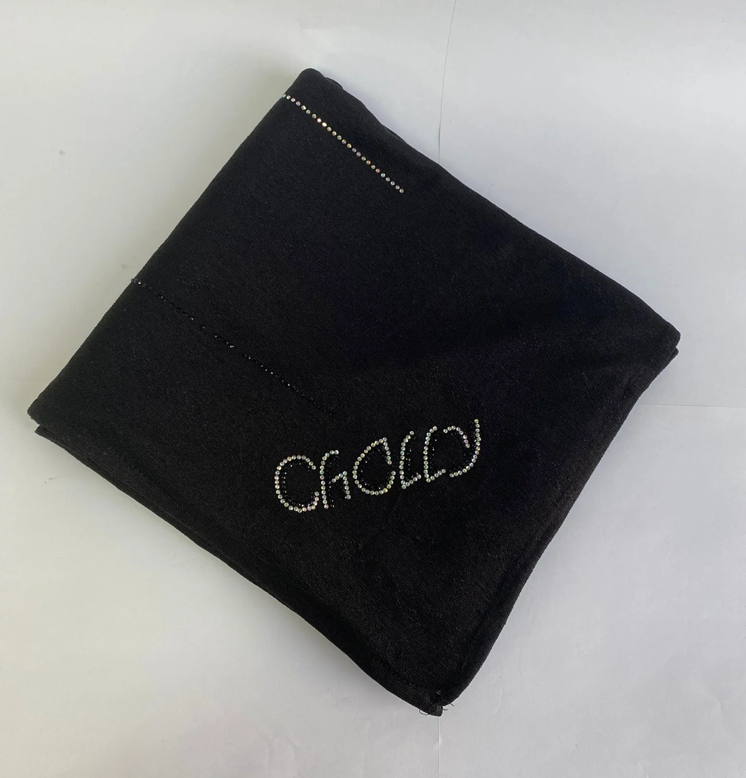 Chally Diamante Jersey Hijab Pattern 4 - Image 9
