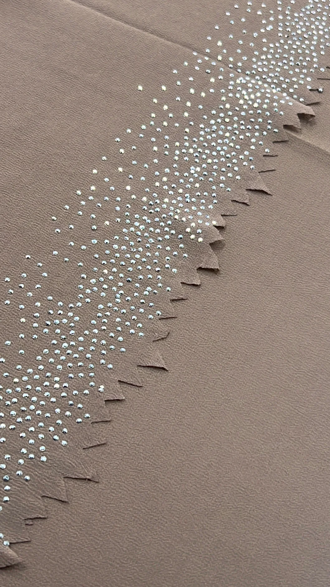 Diamante Laser Cut Chiffon Hijab - Image 6
