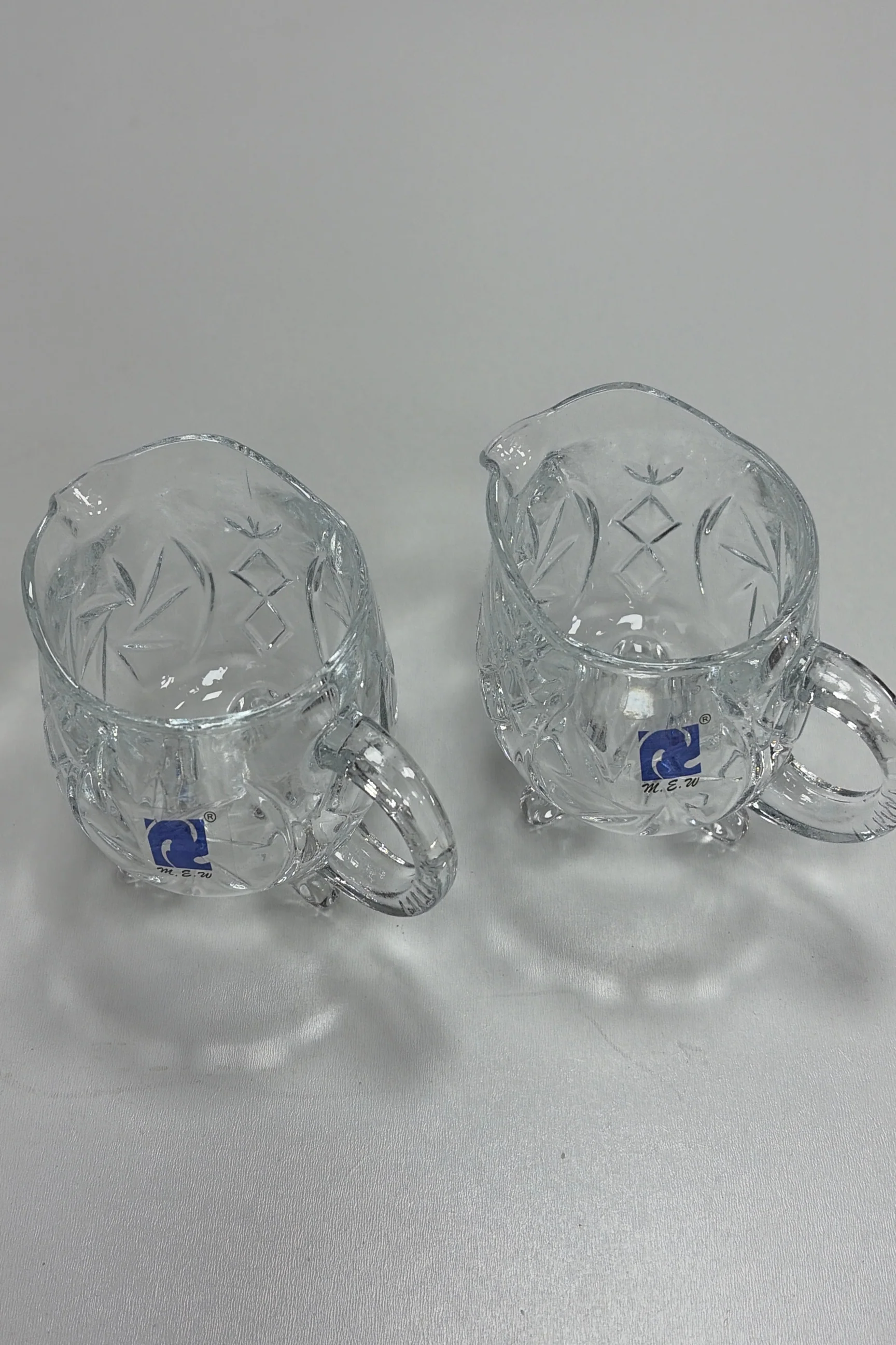 Glass Soup Pot Set Of Two