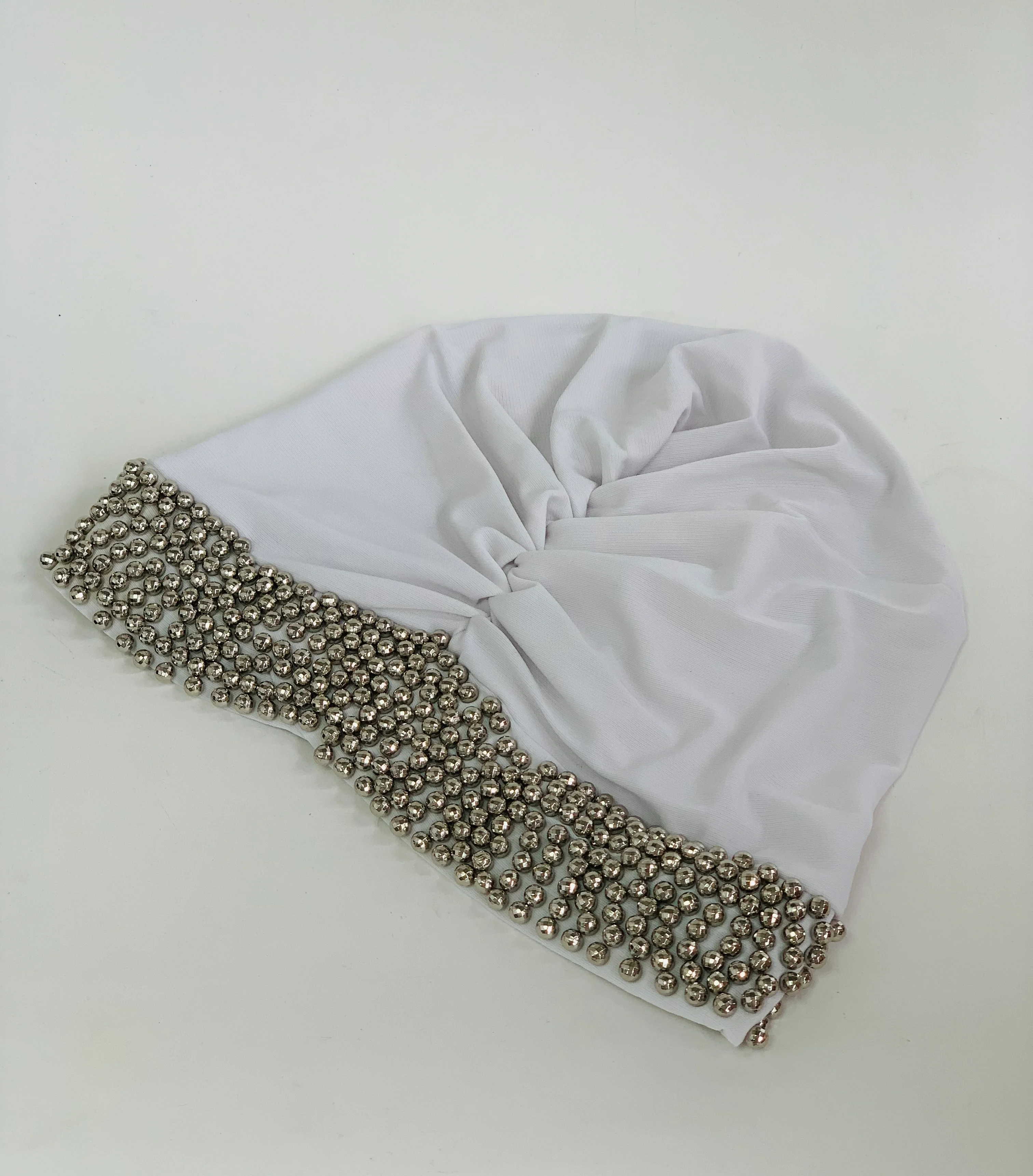 Pearly Embellished Turban - Image 12