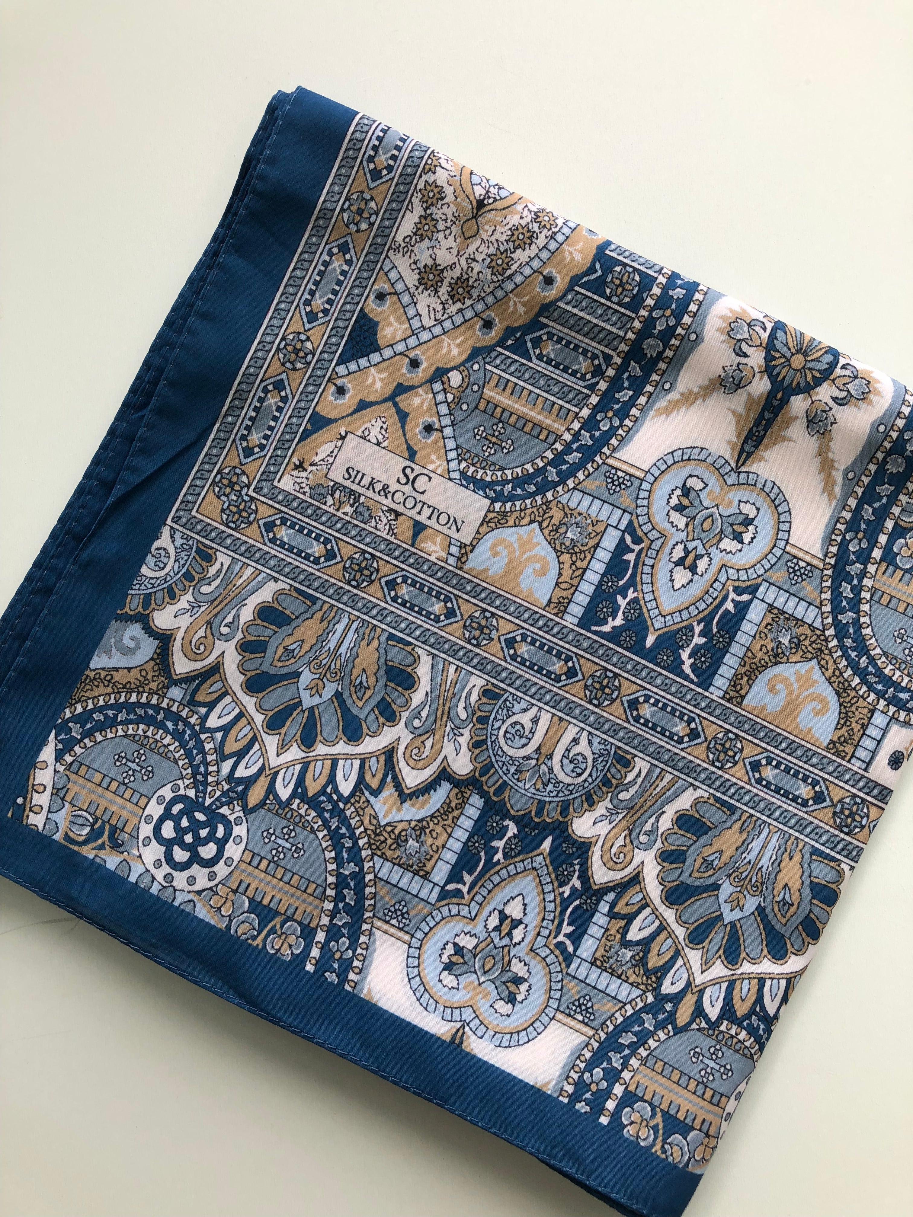 Premium Karaca Floral Tile work Print Long Hijab - Image 6