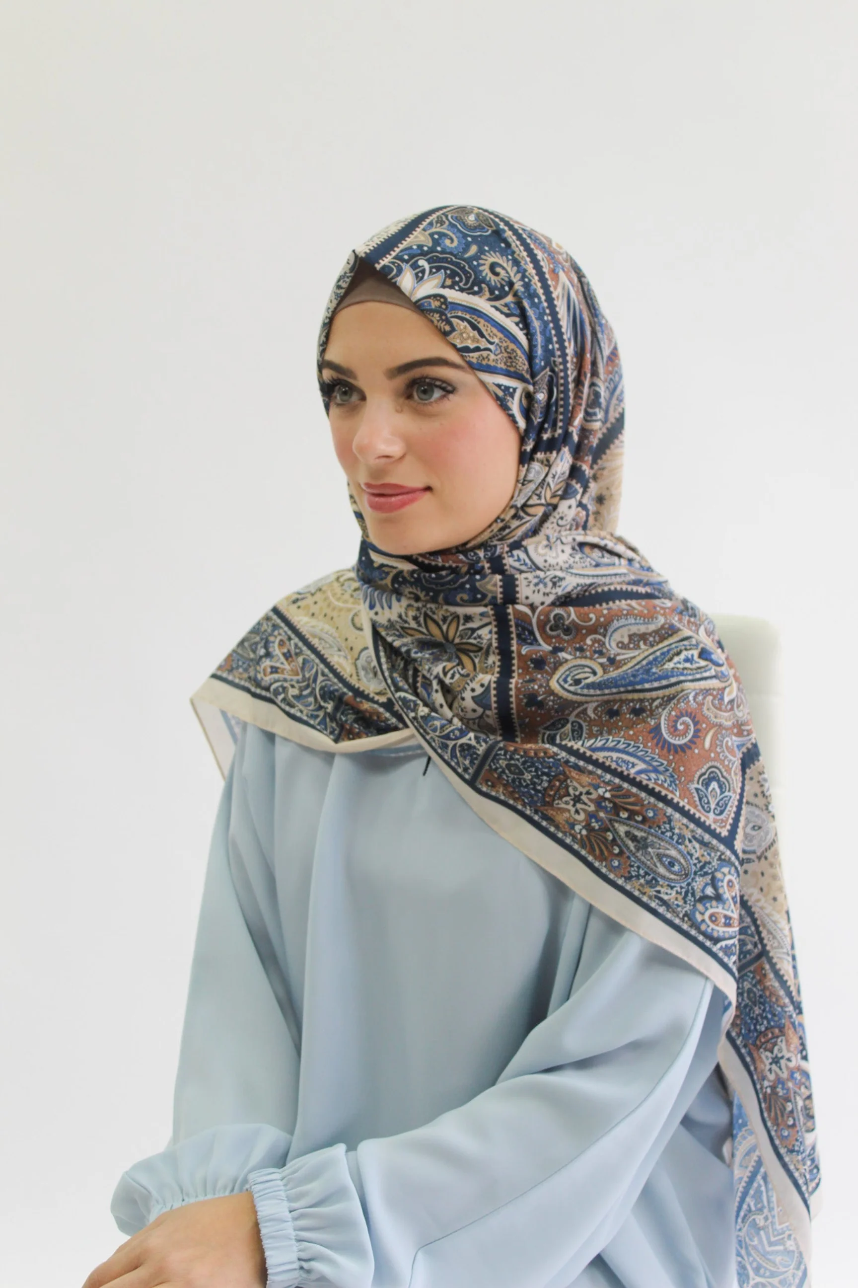 Premium Karaca Imperial Mosaic Long Hijab