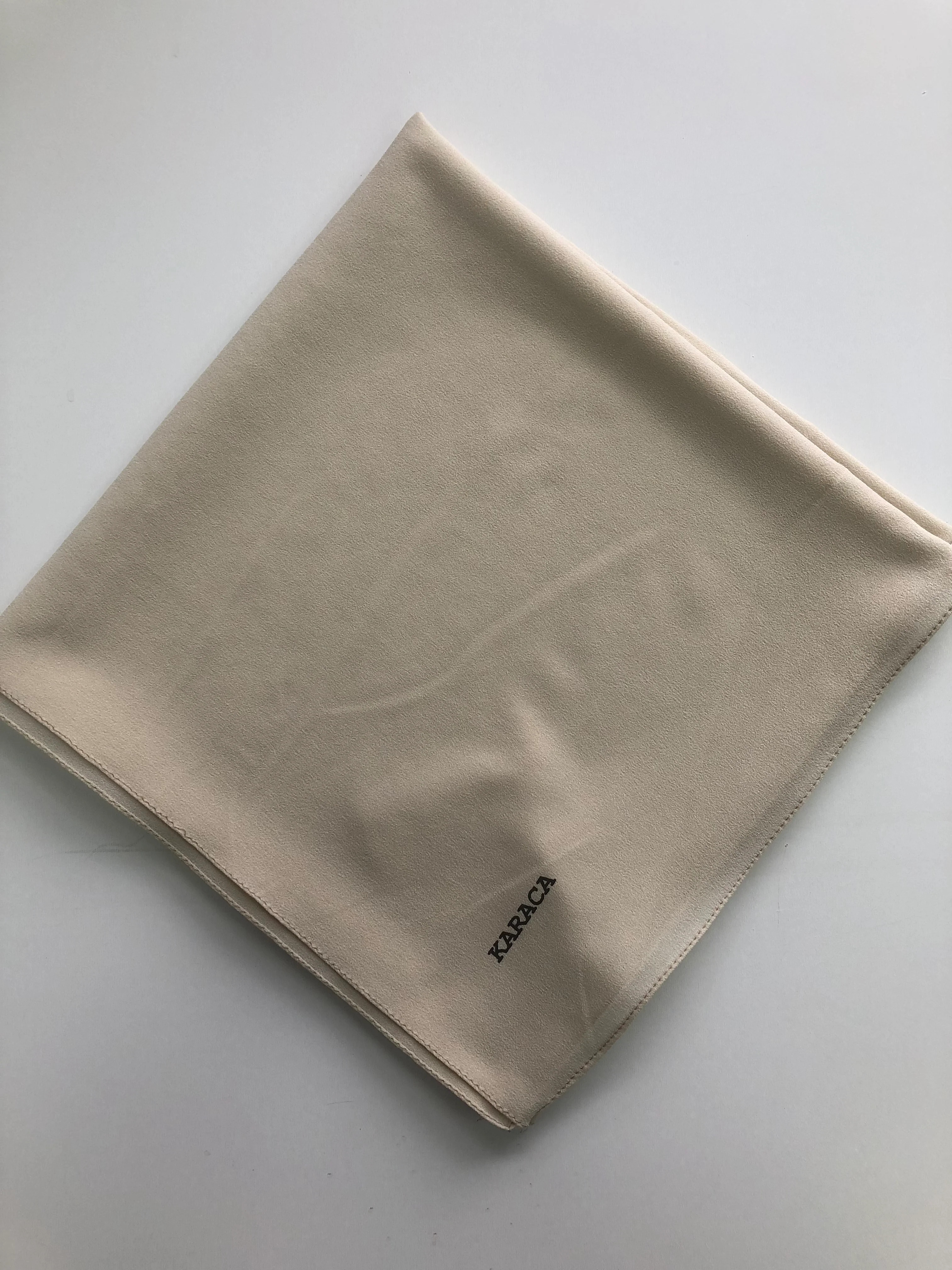Premium Karaca 120cm Square  Luxury Chiffon Plain Hijab - Image 25