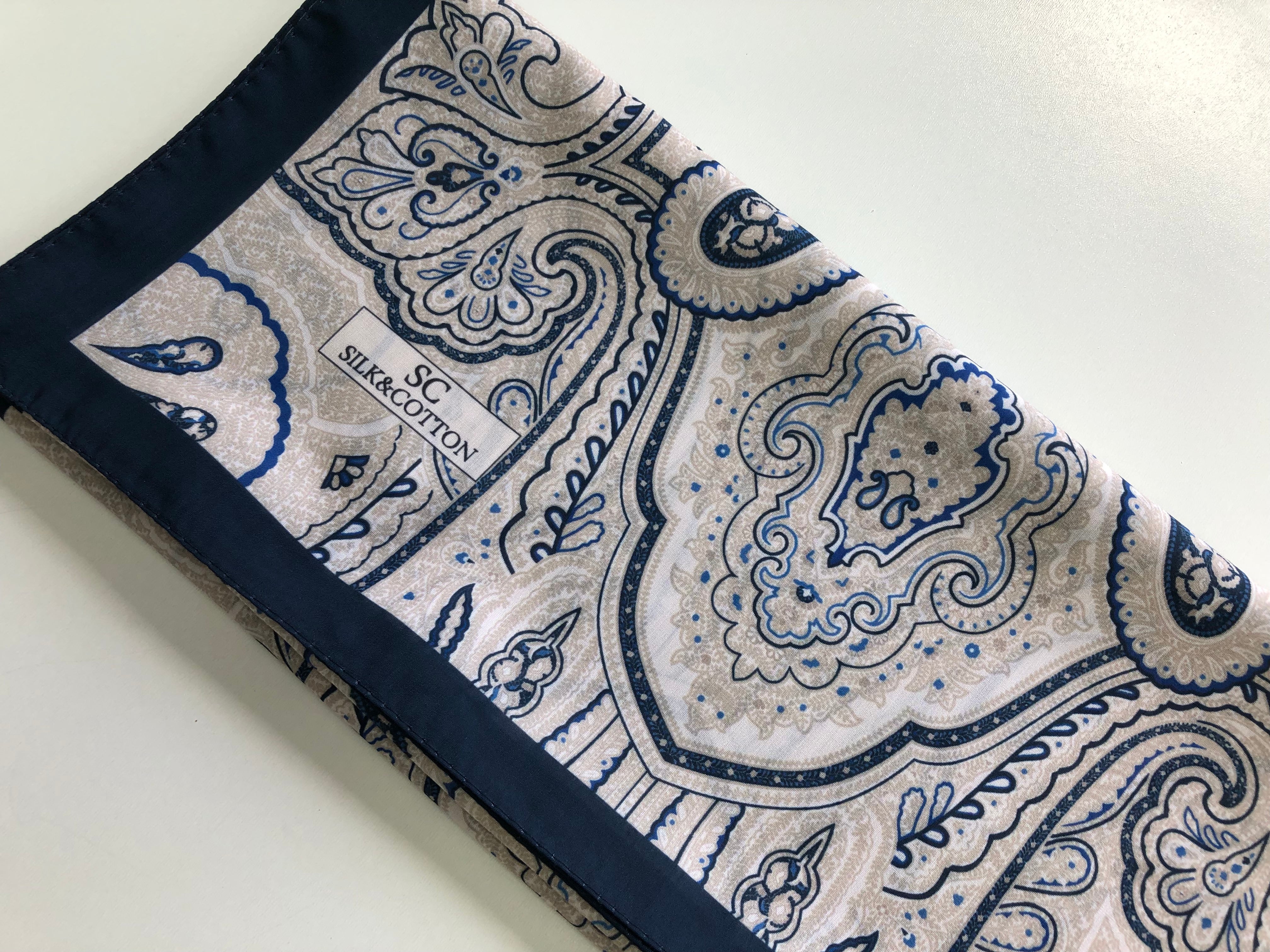 Premium Karaca Paisley Cotton Long Hijab - Image 10