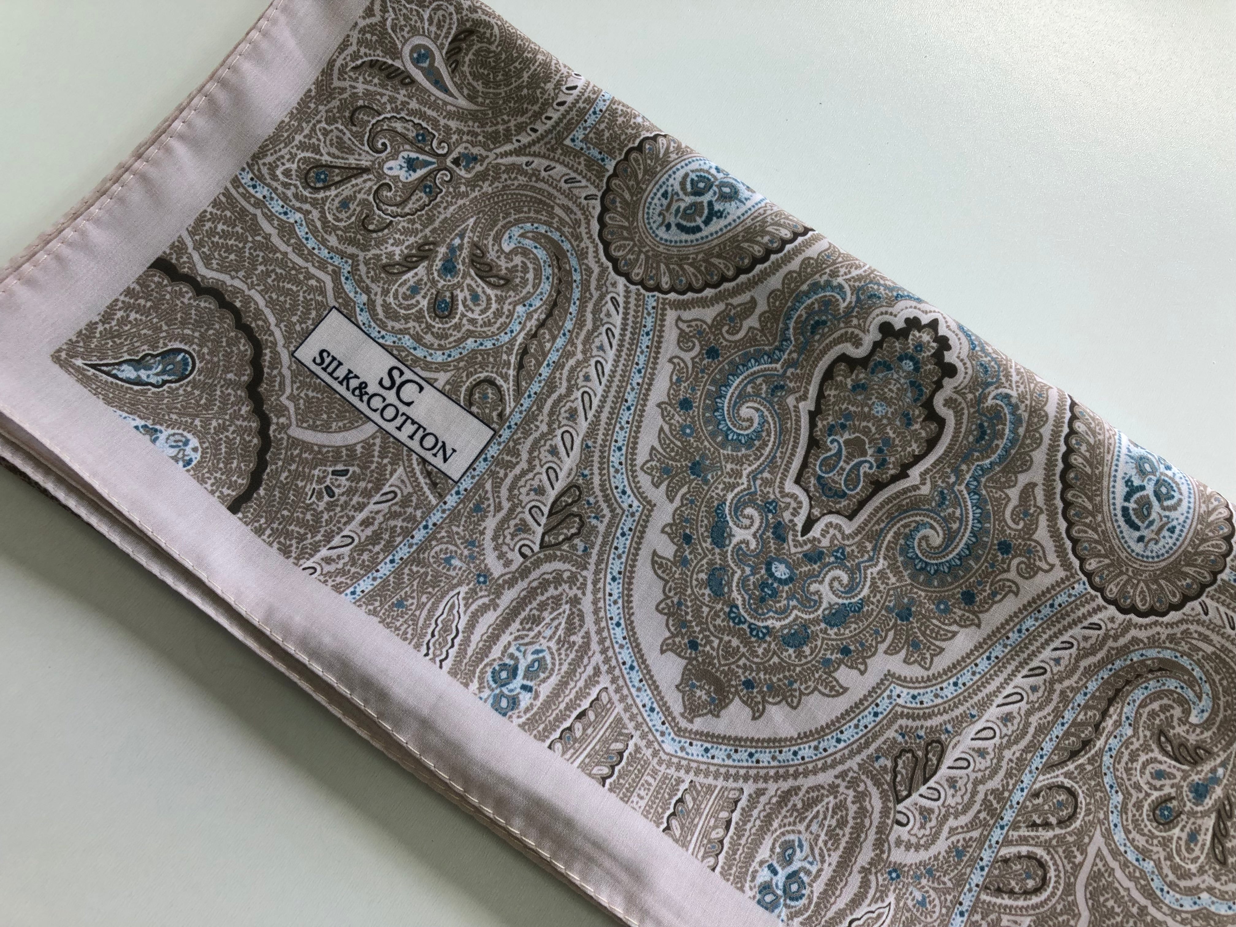 Premium Karaca Paisley Cotton Long Hijab - Image 5