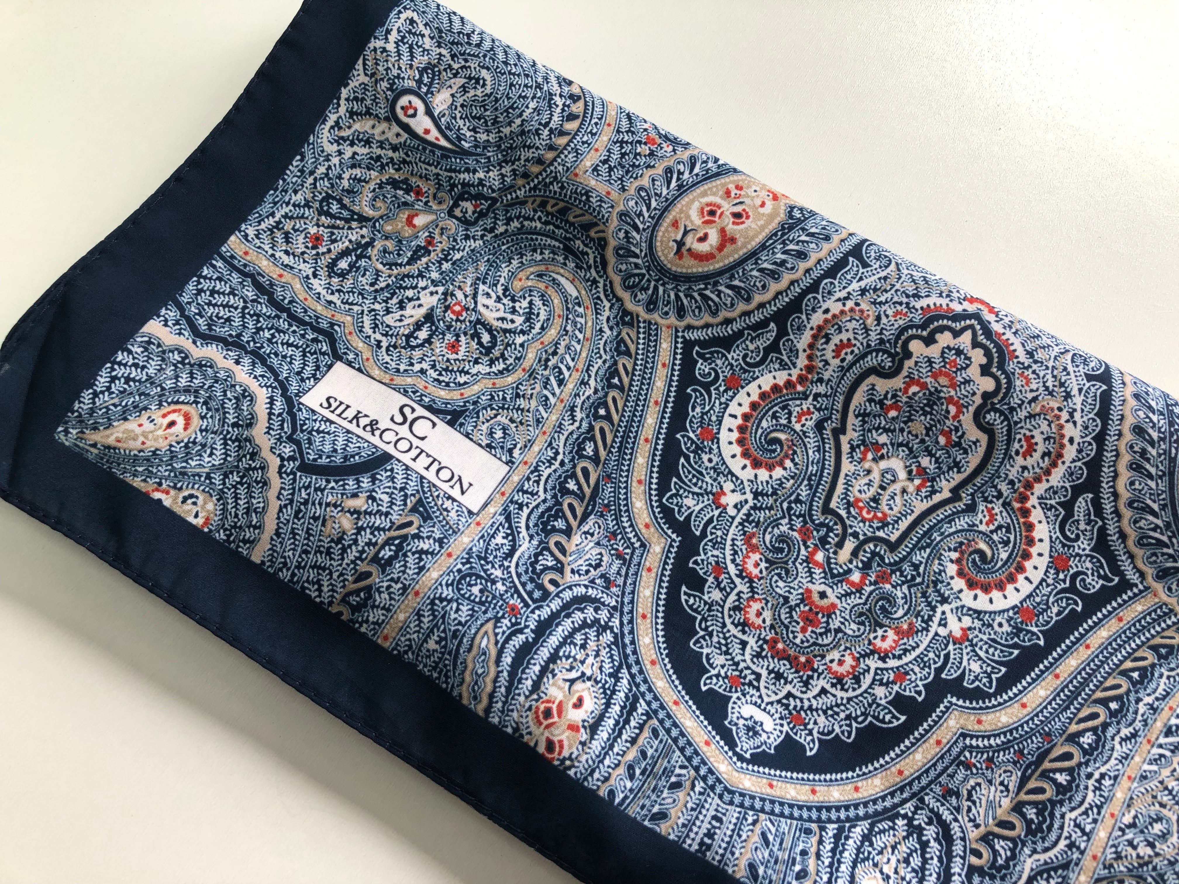 Premium Karaca Paisley Cotton Long Hijab - Image 9