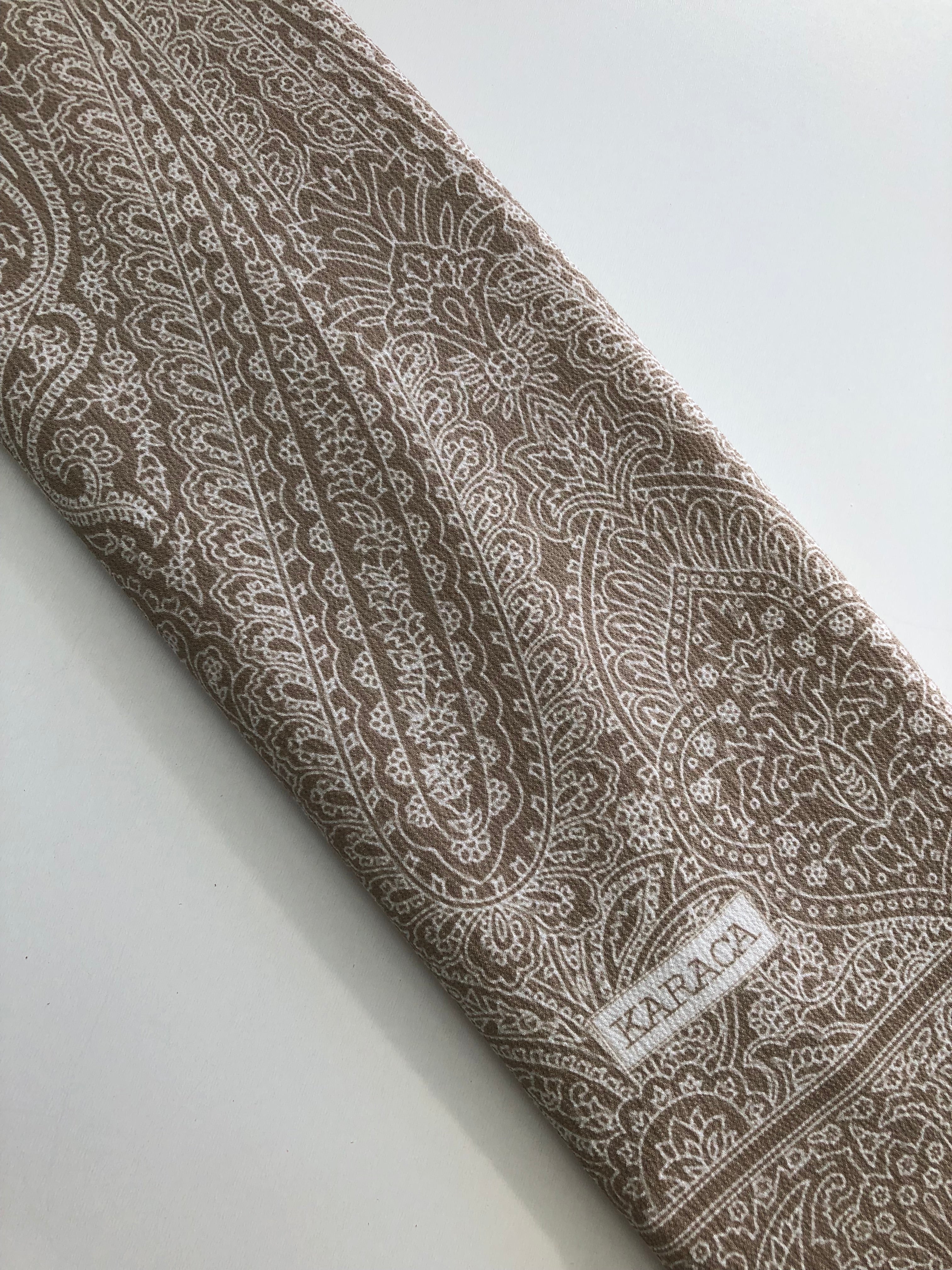 Premium Karaca Paisley Teardrop Long Hijab - Image 5