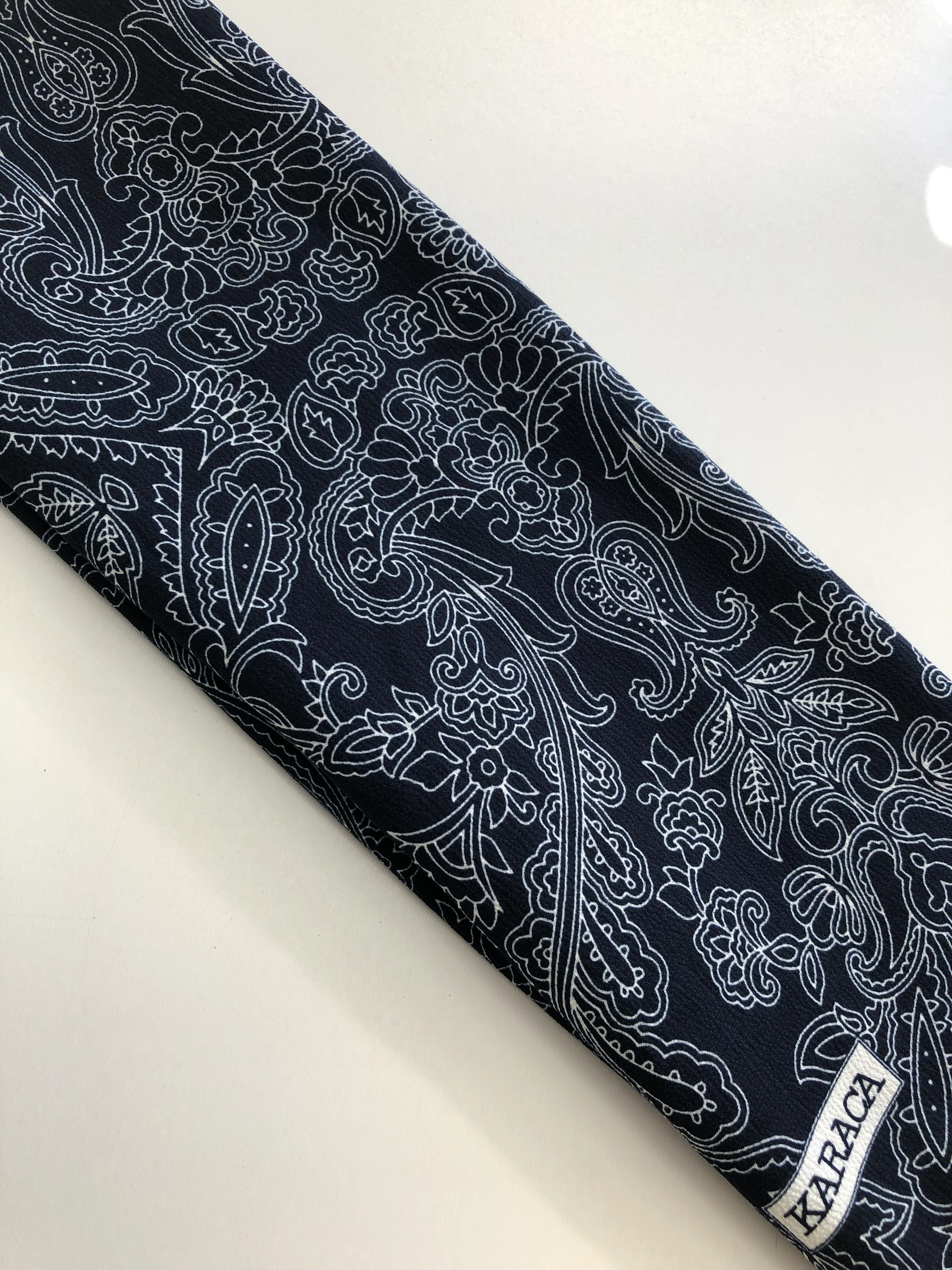 Premium Karaca Paisley Teardrop Long Hijab - Image 6