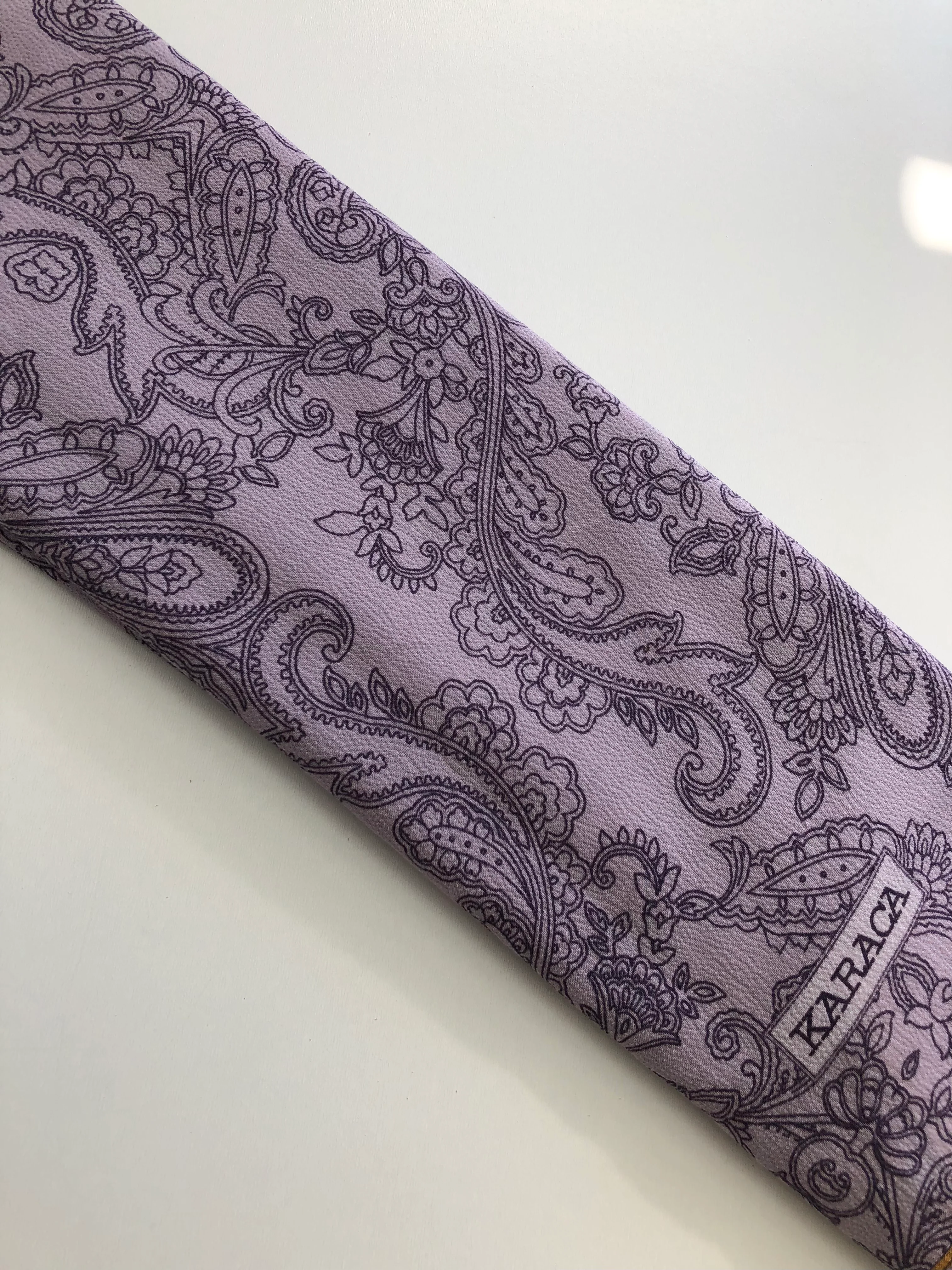Premium Karaca Paisley Teardrop Long Hijab - Image 7