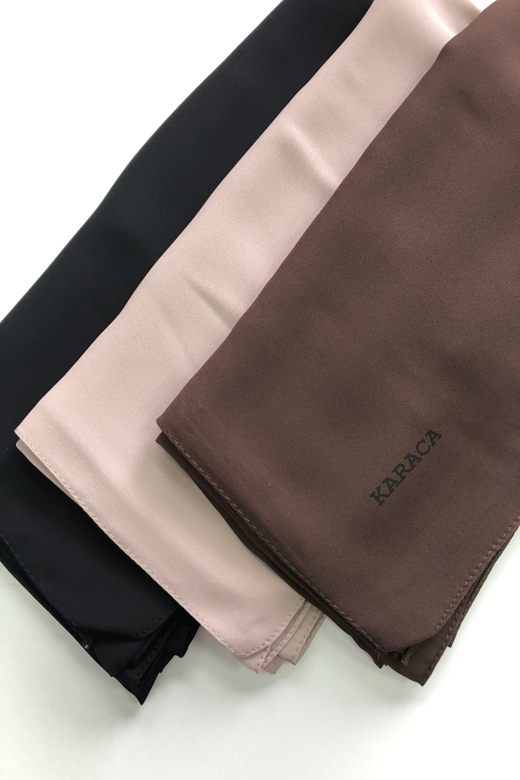Premium Karaca Plain Safir Square 120cm Hijab - Image 2