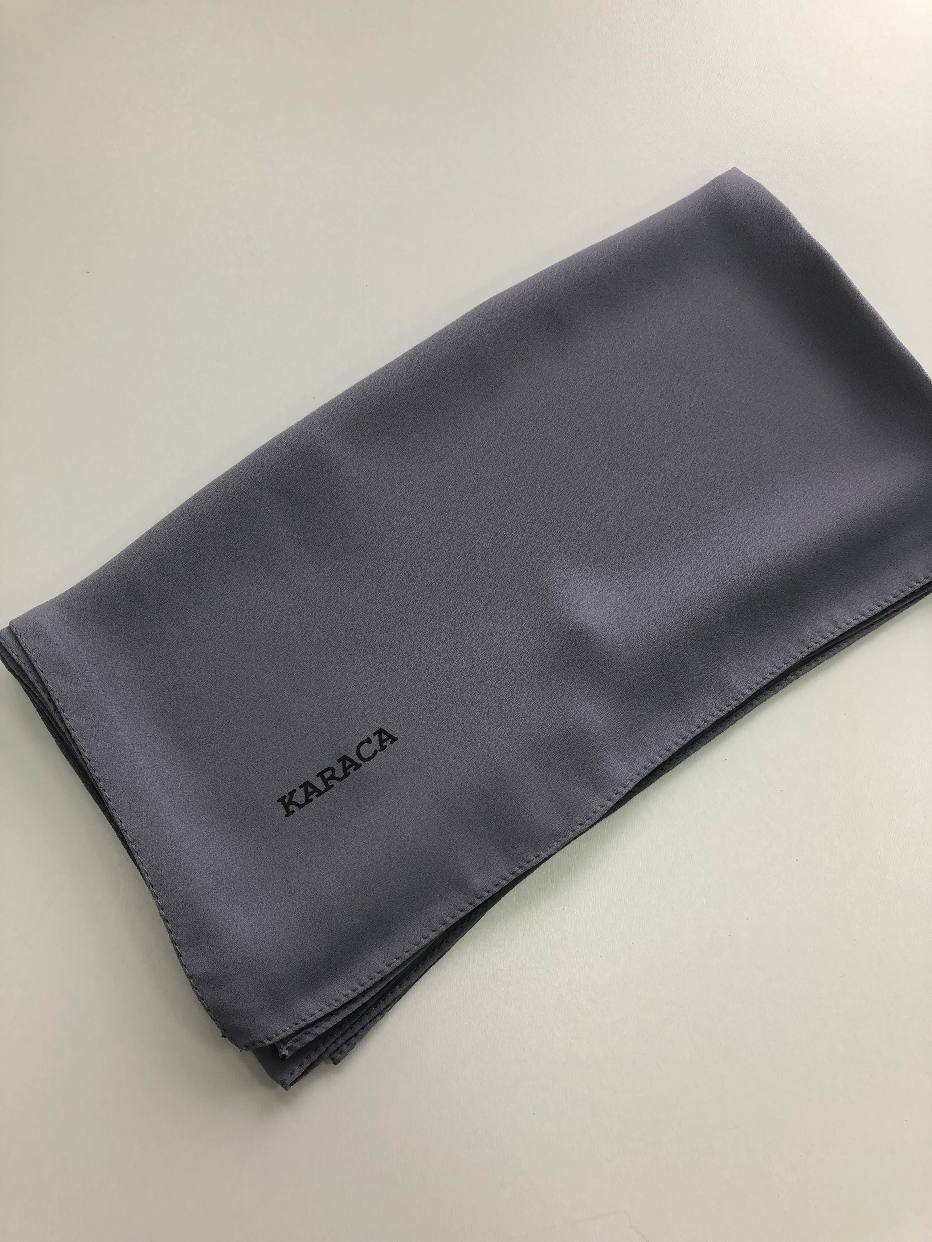 Premium Karaca Plain Safir Square 120cm Hijab - Image 3