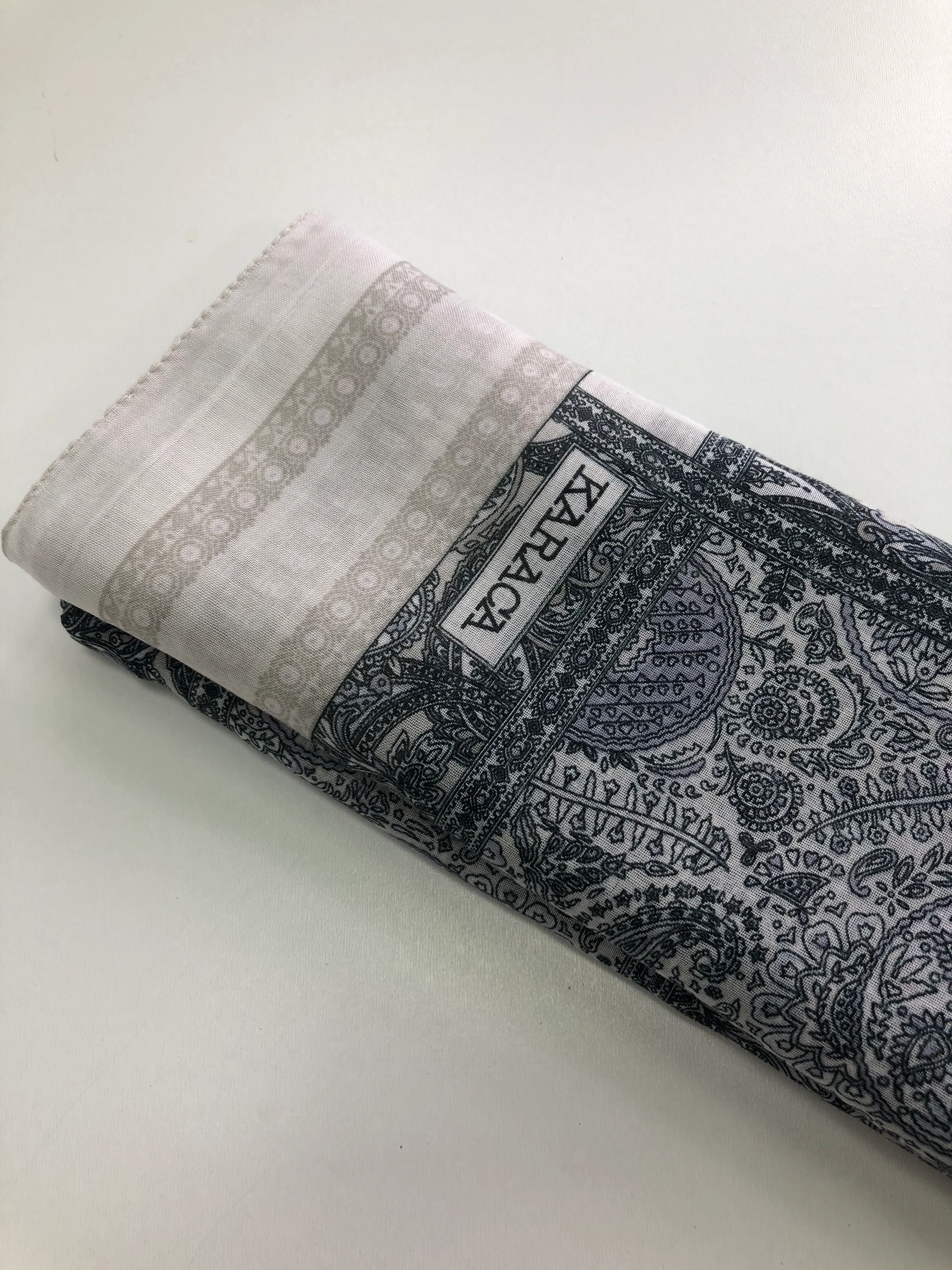 Premium Karaca Yumy 120cm Crepe Square Hijab - Image 10