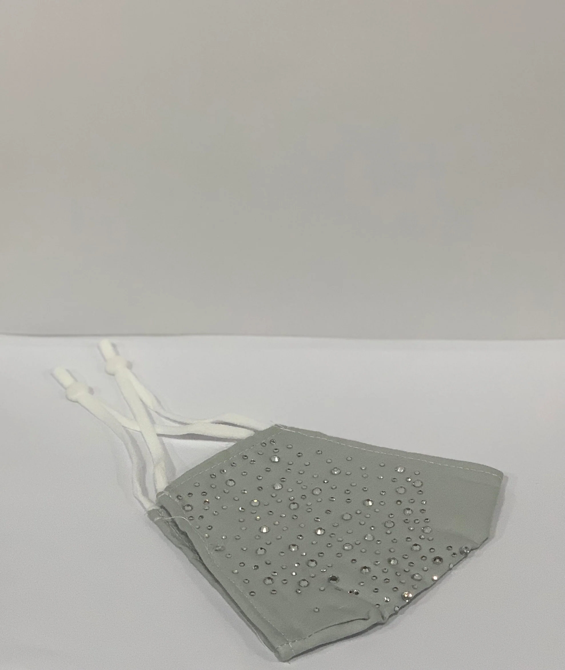 Sprinkled Diamante Face Mask - Image 2