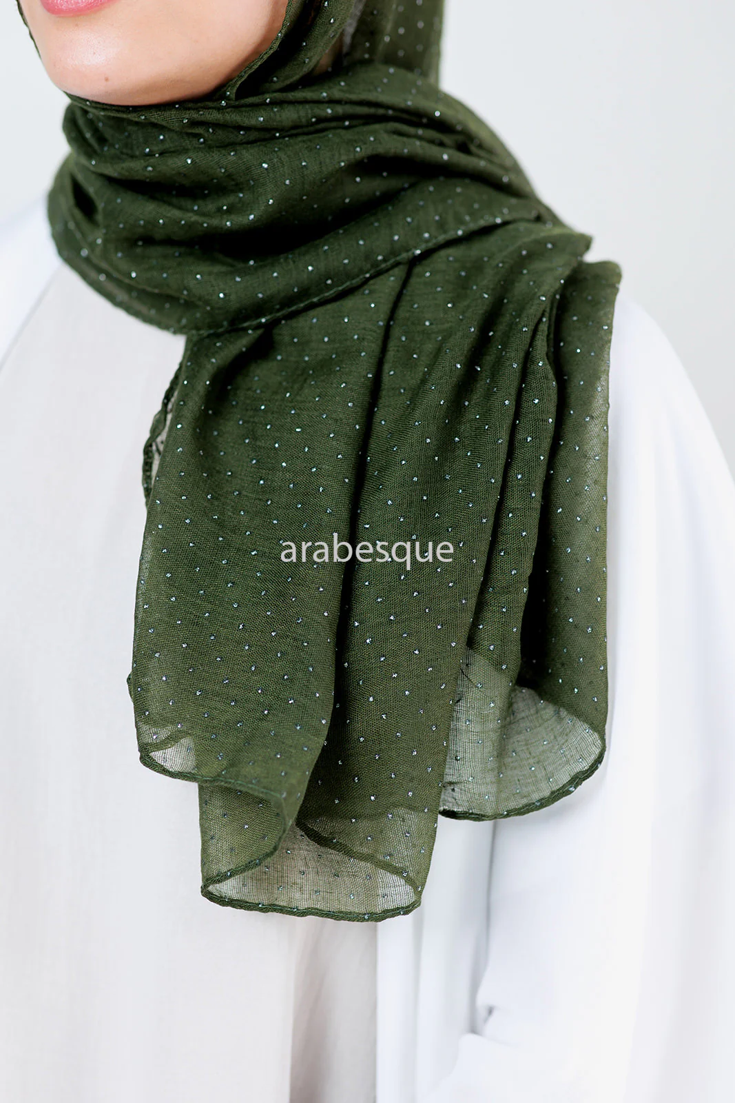 Viscose Diamanté Hijab - Image 3